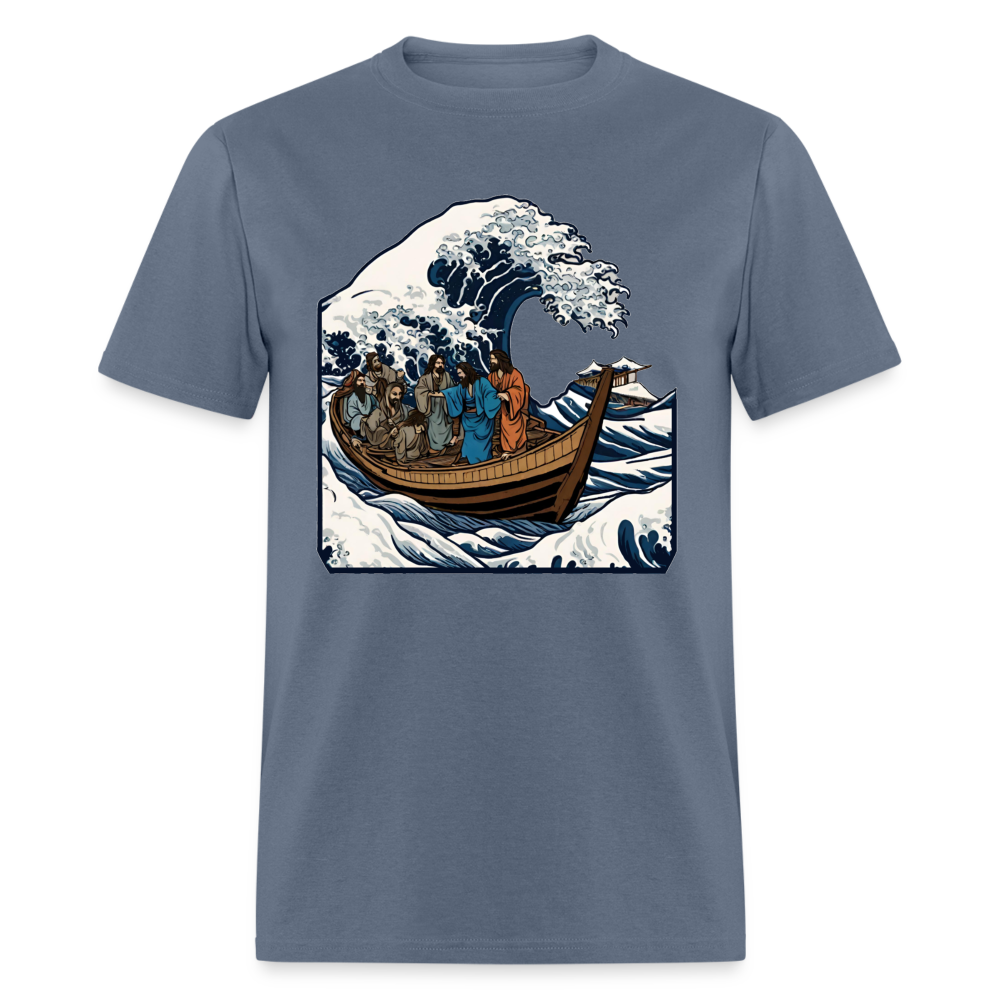 Calm the Storm T-Shirt - denim