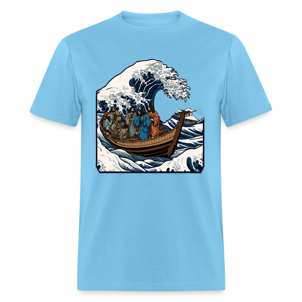 Calm the Storm T-Shirt - aquatic blue