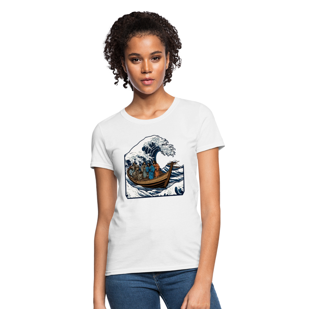 Calm the Storm Women's T-Shirt - white