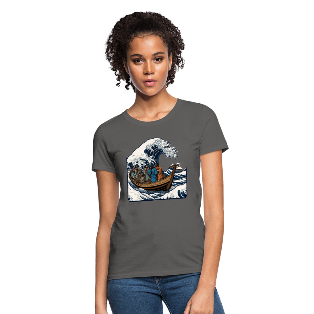 Calm the Storm Women's T-Shirt - charcoal