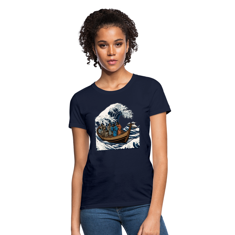 Calm the Storm Women's T-Shirt - navy