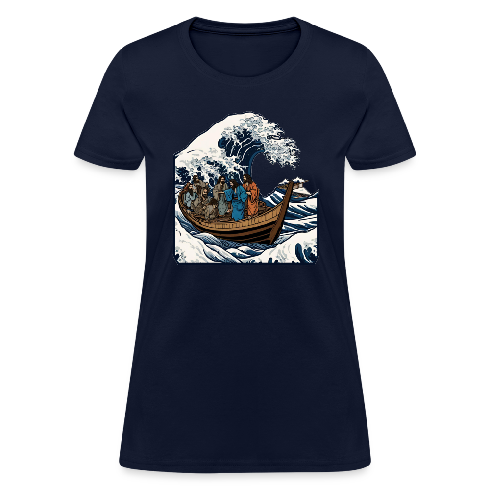 Calm the Storm Women's T-Shirt - navy