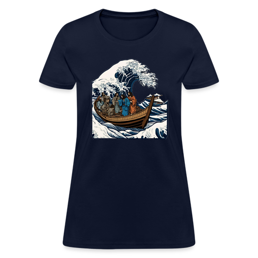 Calm the Storm Women's T-Shirt - navy