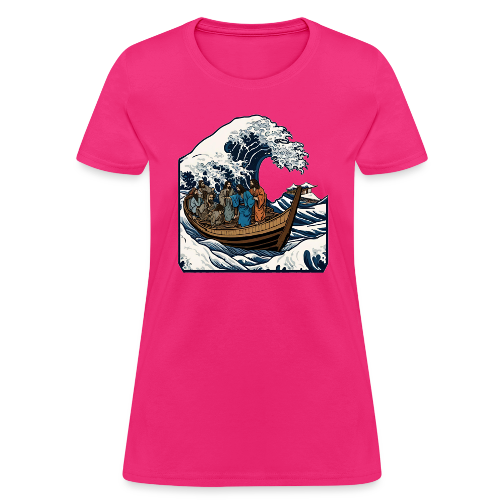 Calm the Storm Women's T-Shirt - fuchsia