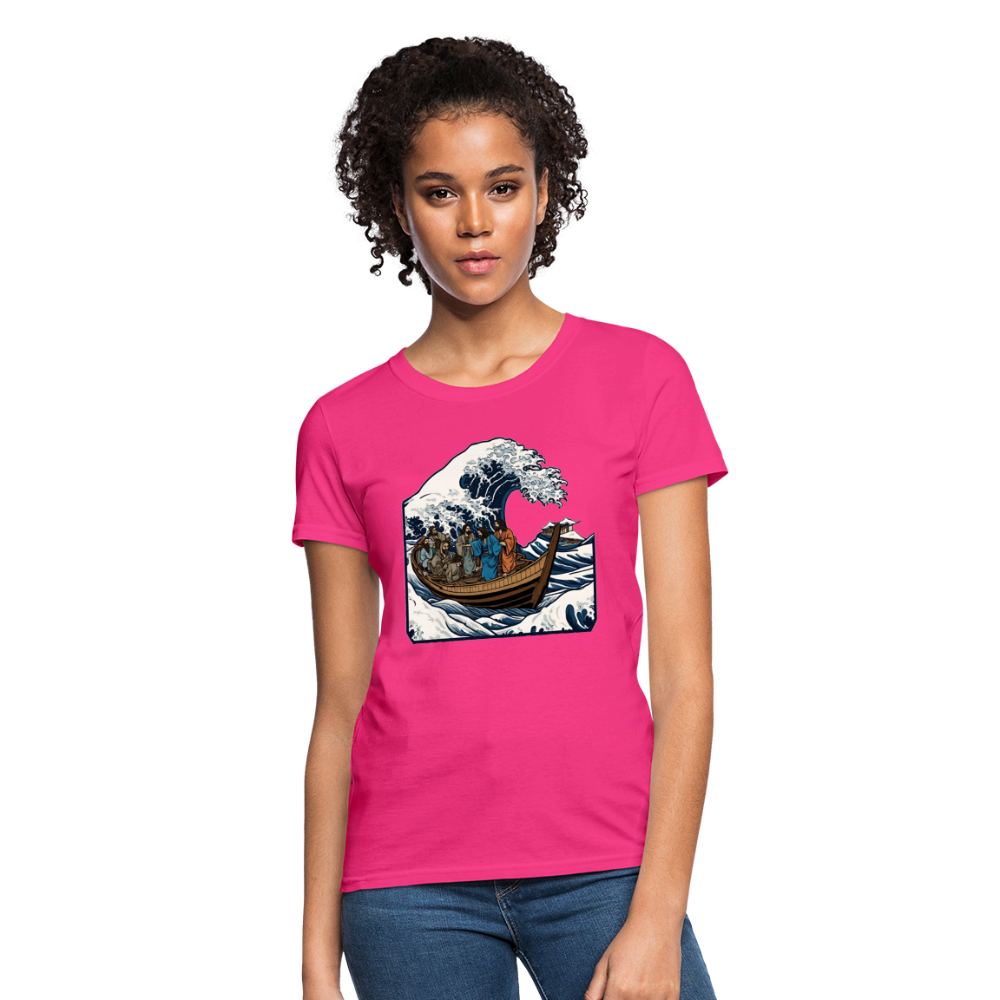 Calm the Storm Women's T-Shirt - fuchsia