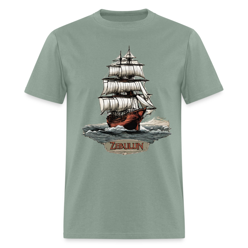 Zebulun T-Shirt Tribes Collection - sage