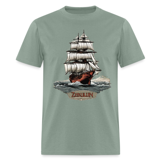 Zebulun T-Shirt Tribes Collection - sage