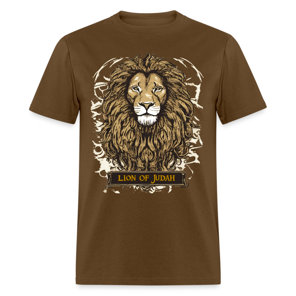 Lion of Judah T-Shirt Limited Edition - brown