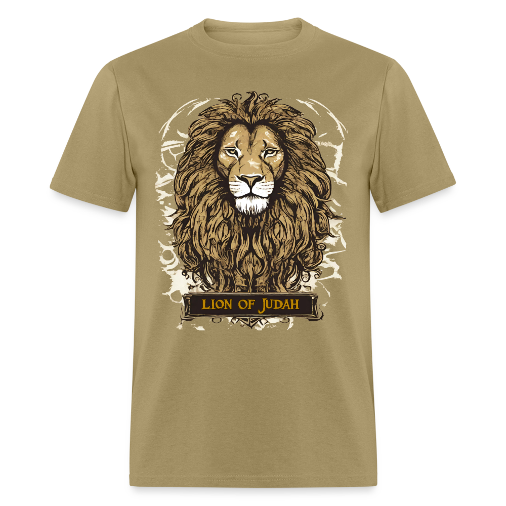 Lion of Judah T-Shirt Limited Edition - khaki