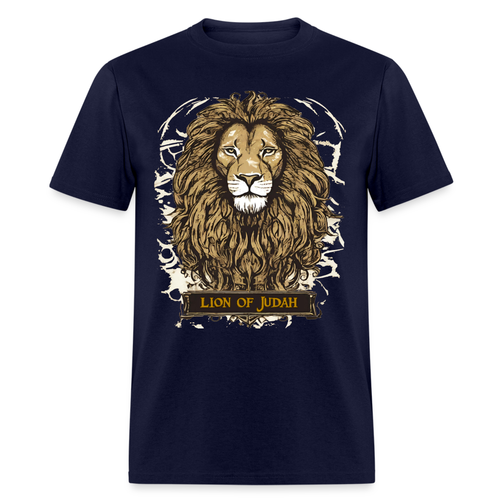 Lion of Judah T-Shirt Limited Edition - navy