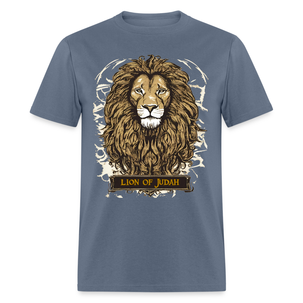 Lion of Judah T-Shirt Limited Edition - denim