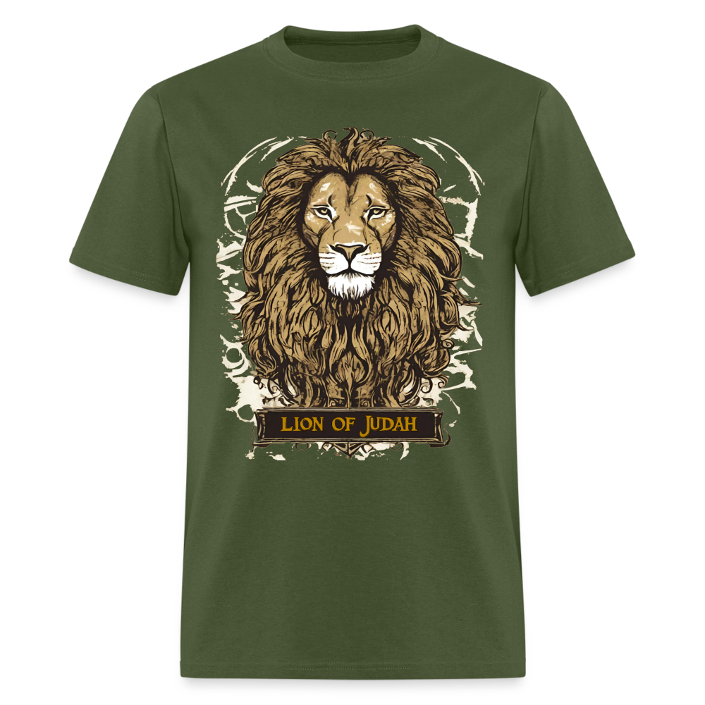 Lion of Judah T-Shirt Limited Edition - military green